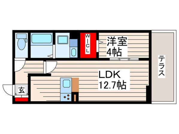 レクシア東葛西Ⅱの物件間取画像